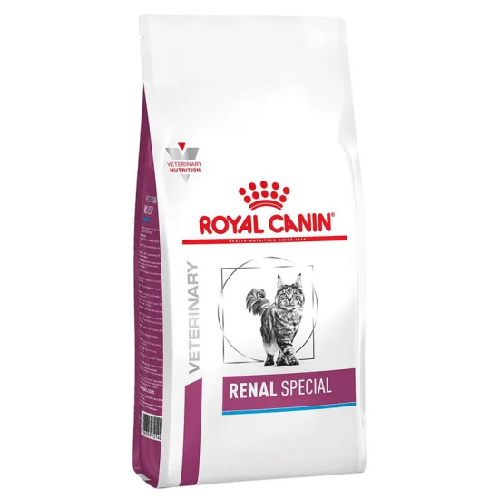 Royal Canin Veterinary Feline Renal Special – Hrană Uscată pentru Pisici cu Insuficiență Renală, 4 kg